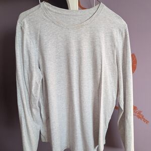Light Gray Long Sleeve Shirt